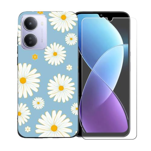 CongJiaLingXi�P�[�X�K�p�� Redmi 15A 5G (6.9") + �������ꂽ�K���X�X�N���[���v���e�N�^�[�A�_��ȃV���R�[���V�F���o���p�[TPU�ی�J�o�[�̂���,BST20
