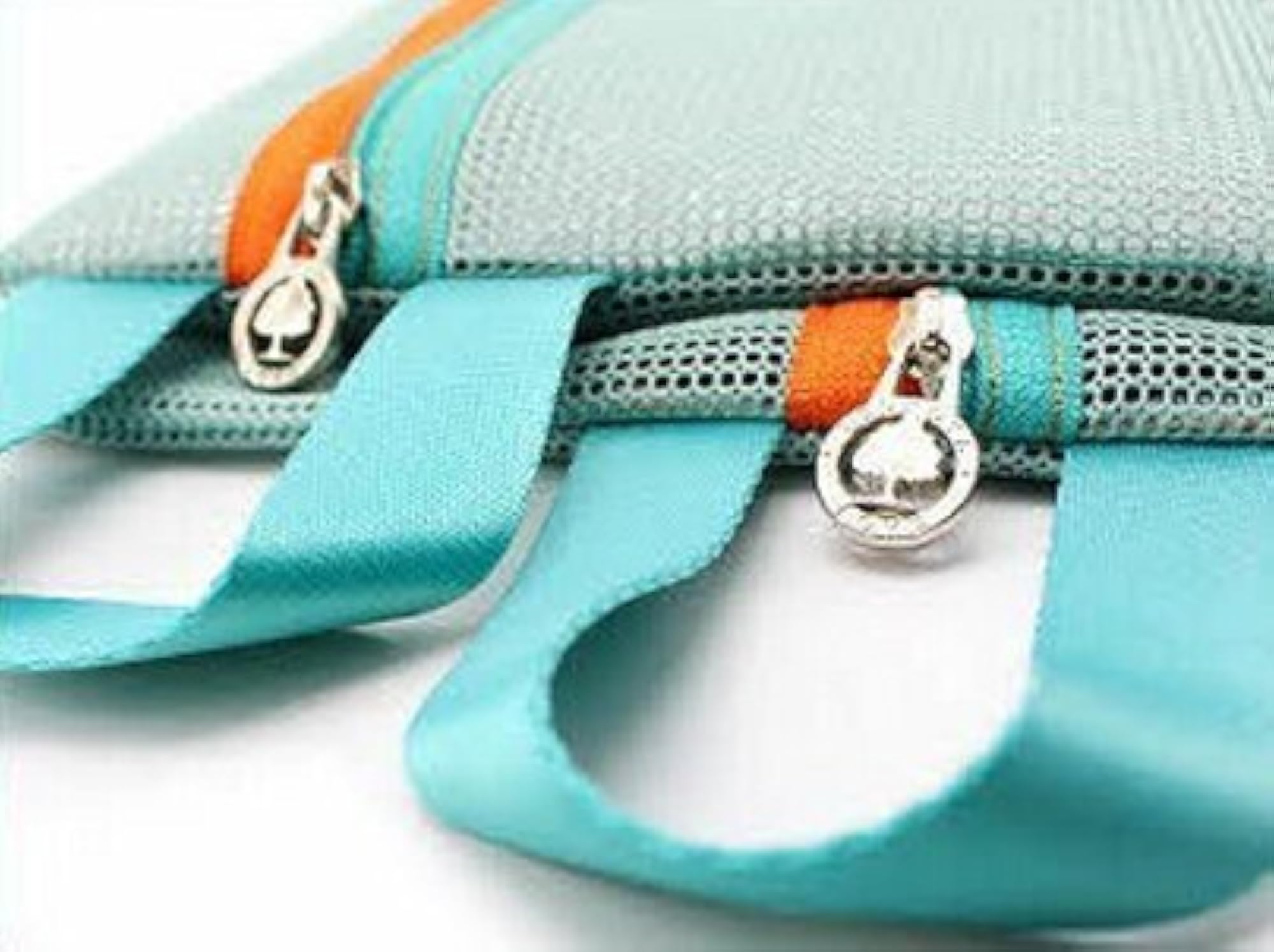 Mint Bag, 20 Litre, Light Green and Light Orange Color, Set of 4