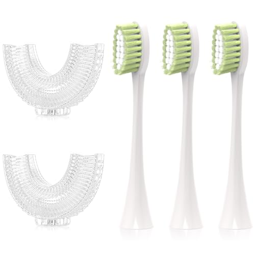 Tête de brosse à dents électrique en forme de U pour enfants : soin dentaire supérieur 8-15 ans