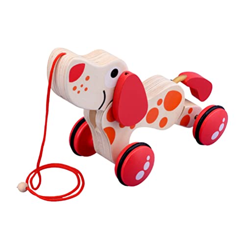 Walk Along Puppy Toddler Pull Toy Educational Toys