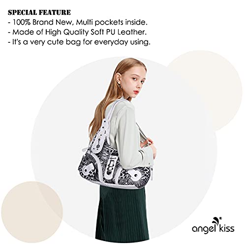 Image of Angelkiss Hobo Purses and handbags for Women Satchel Handbag Women Purses Large Daily Shoulder Bags
