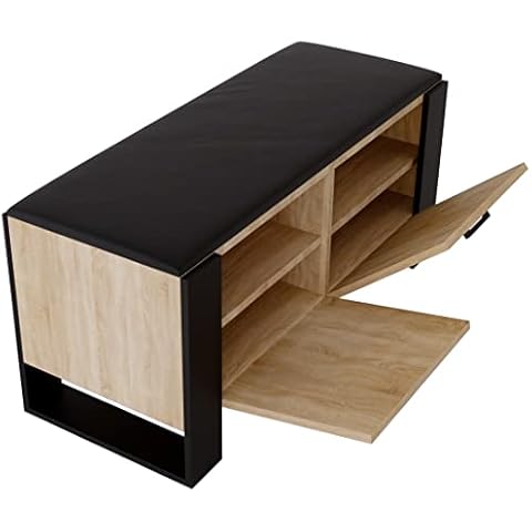 MRBLS Schuhschrank mit Sitzbank - Modernes Design & Robuste Qualität Cover