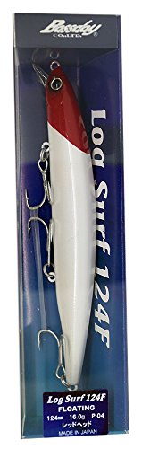 Leurre Bassday Log Surf 124F Minnow pour pêche au lancer de bar