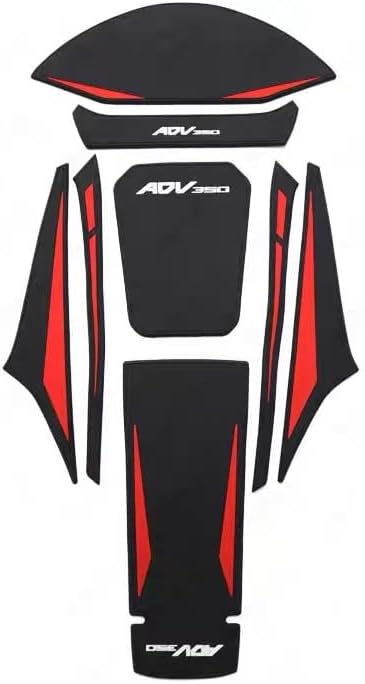 for ADV350 ADV 350 2025 Rubber fuel tank with anti-skid protection film for motorcycle modification accessories
