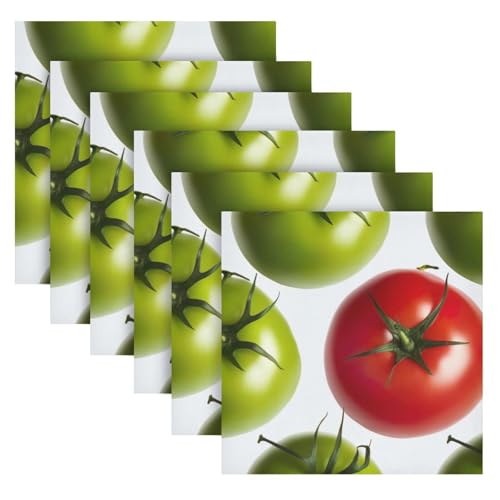 Servilletas de Tela YETTASBIN 20 x 20 pulg Set de 4 miniatura 6