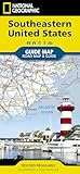 Southeastern USA Map (National Geographic Guide Map)
