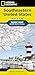Southeastern USA (National Geographic Guide Map)