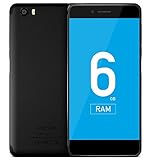 Vernee Mars Pro (2017 Flagship) - 5.5 pulgadas Pantalla AMOLED Android 7.0 4G Smartphone Helio P25 Octa Núcleo 2.5GHz 6GB RAM 64GB ROM, 7.6mm Super Slim - Negro