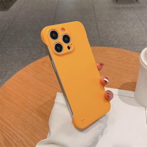 Coque iPhone 15 Pro Max sans bordure rigide pour éviter la chauffe
