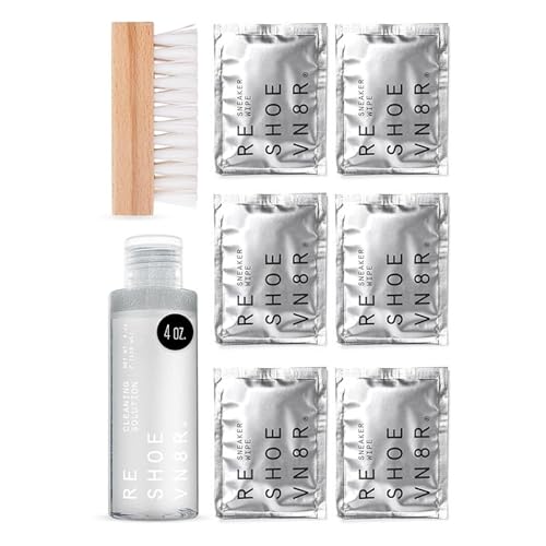 RESHOEVN8R Original Shoe Cleaning Kit – Sneaker Cleaner with 4oz
