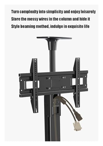 Soporte móvil para TV con ruedas universal miniatura 4