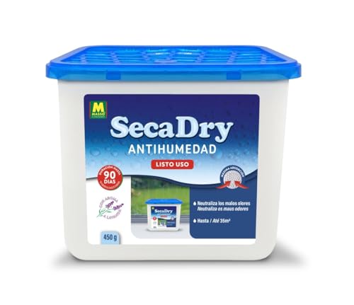 Secadry antihumedad listo uso - Masso. Neutraliza los malos olores. Listo para usar (450g)