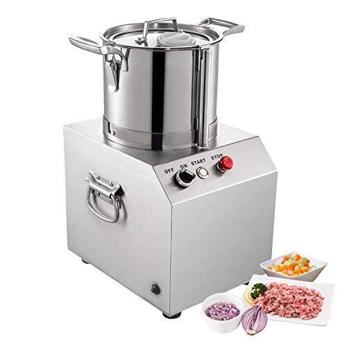 GorillaRock Food Chopper | Electric Food Processor | Stainless Steel | 1400RPM Motor | Wide Application | 110V (4L)