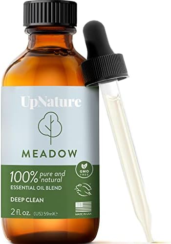 Meadow Essential Oil Blend 2oz - Natural Household All Purpose Cleaning Blend, Floral & Fresh Linen Essential Oil with Lavender Essential Oil, Ylang-Ylang Essential Oil & Eucalyptus Essential Oil