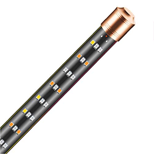 Lampe d'aquarium à LED étanche MU 57cm multicolore pour l'éclairage de cylindre herbeux
