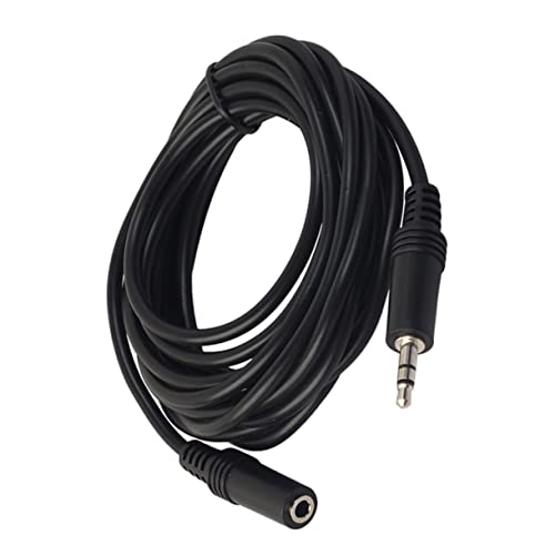 Cable Extensor de Audio Jack 3.5mm Macho a Hembra miniatura 3