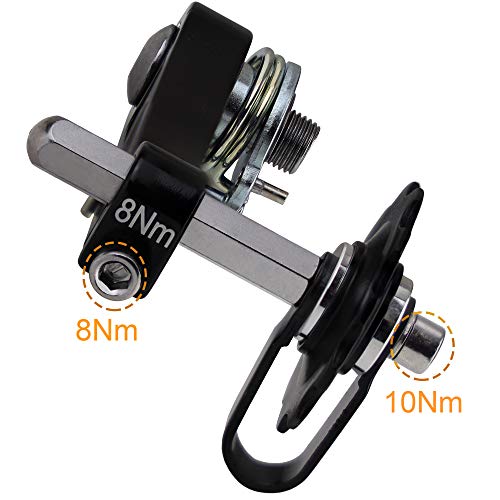 Cyclingdeal - Chain Width 1/8" Only - Fits Single Speed Chains - Bike Bicycle Fixie Aluminum Chain Tensioner #TOP1