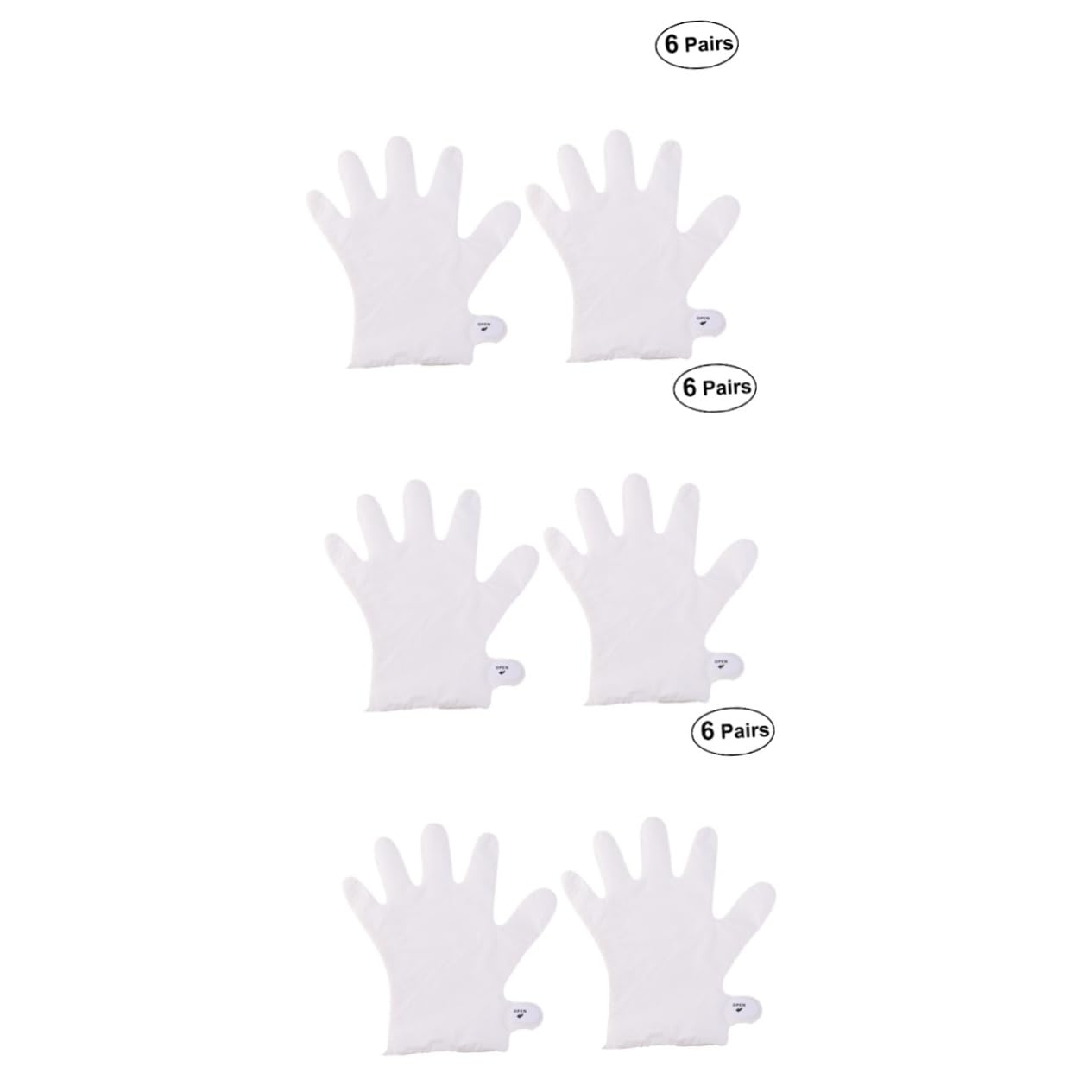 18 Pares Guantes Exfoliante Para Las Manos Crema De Pies Córnea