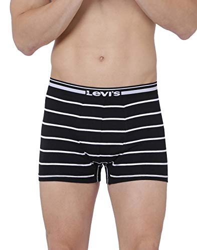 Image of Levi's 006 Striped Trunk for Men with Contoured Double Pouch, Tag Free Comfort & Smartskin Technology