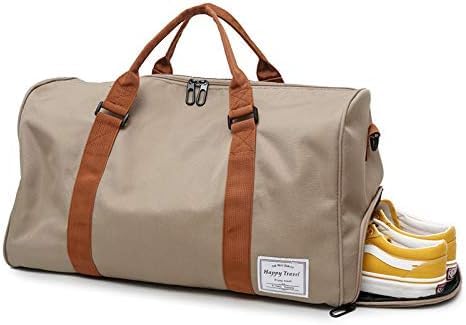 Sac Week-End avec Compartiment Chaussures Le-Globe-Trotteur (Blue)