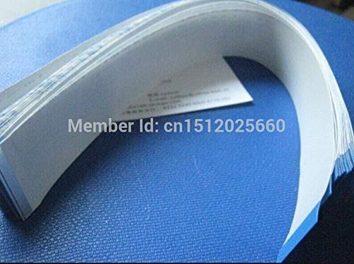 Cables Occus !! 100pcs 60PIN, FFC/TTL Flat line, Soft Wire, spacing of 0.5MM, 400mm FFC Type A, Flexible Flat Cable ROHS - (Cable Length: 1)