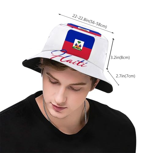 Sombrero tipo Bucket con diseño de bandera nacional miniatura 3