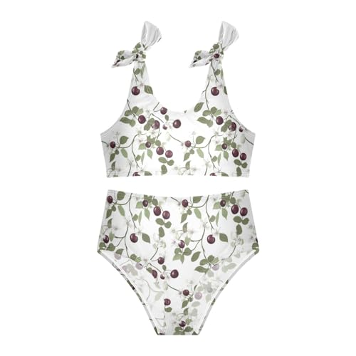 KLL Girls Swimsuit Cute Toddler Girls Swim Suit with Adjustable Strap3