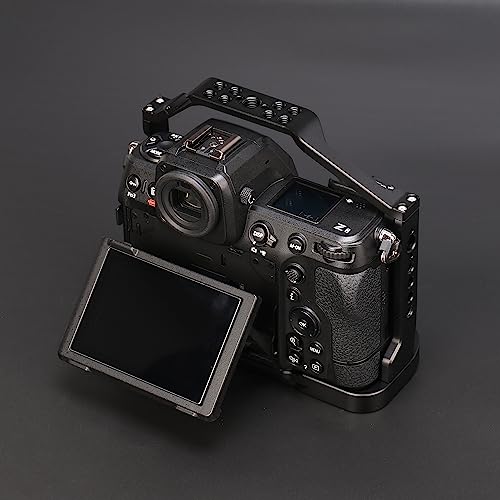 Image of Fotga Z8 Camera Cage Stabilizer Bracket with 1 /4 inch 3 /8 inch Mount for Nikon Z8 Mirrorless Camera Video Making Filmmaking,Z8 Arca Swiss Tripod Mount Plate Cage