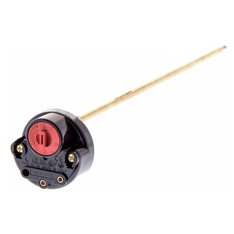 KIT REPARACIÓN TERMO ELECTRICO RESISTENCIA CURVA 1500W + ANODO MAGNESIO + JUNTA GOMA + TERMOSTATO VARILLA 270mm