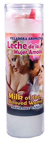 1 Piece Candles Cocktail Aromatic Milk of The Beloved Woman-Leche DE LA Mujer Amada