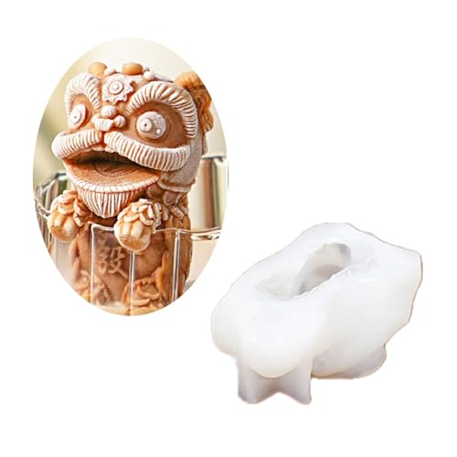 Molde de silicona para cubos de hielo con diseño animal miniatura 7