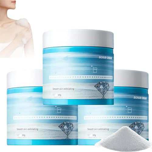 Gommage au bain de cristal, gommage au sel de mer pour le corps, gommage au sel naturel pour le corps, gommage exfoliant au sel de mer pour le corps, nettoyage en profondeur et exfoliation douce