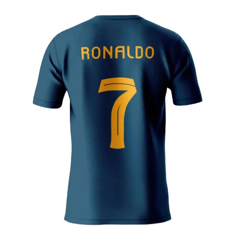Polyester Cristiano Ronaldo Al Nasser Football New Team Regular