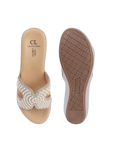 Image of Carlton London Women Comfortable Fashion Sandal for Daily use, Office use, Casual use