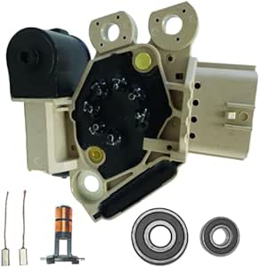 Amazon.com: SB Parts New Alternator Kit Regulator Brushes Bearings Slip ...