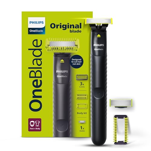 Image of Philips OneBlade Gen Z Beard & Body Trimmer & Styler|Ideal for 1st Trim|Designed for Skin Comfort, No Nicks & Cuts, Dual Protect Tech| Acne Prone, Patchy Beard, Young Skin, QP 1624 /10