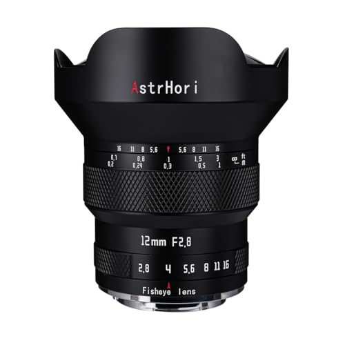 AstrHori AXg 12mm F2.8 Fisheye ubN ჌Y LmRF}Egp ΐ y2Nۏ؁EKiz
