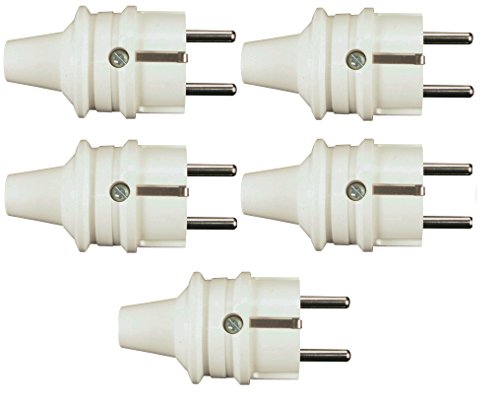Blass Elektro, spina Schuko, 5 pz, grande, 31535