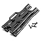 ZLYLVRC Aluminium-Querlenker-Set, vorne unten, kompatibel mit Arrma 1/10 Kraton/Outcast 4x4 4S V2 BLX RC Truck Upgrade-Teile L/R Querlenker, Schwingenarm, Ersatz ARA330711