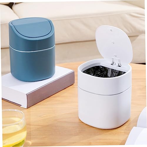 Mini caneca de basura con tapa Mobestech para escritorio miniatura 2