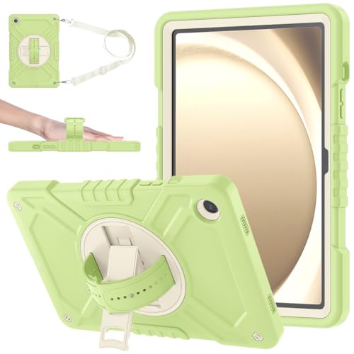 Funda para Samsung Galaxy Tab A9 Plus de 11 pulgadas tres capas de PC y silicona