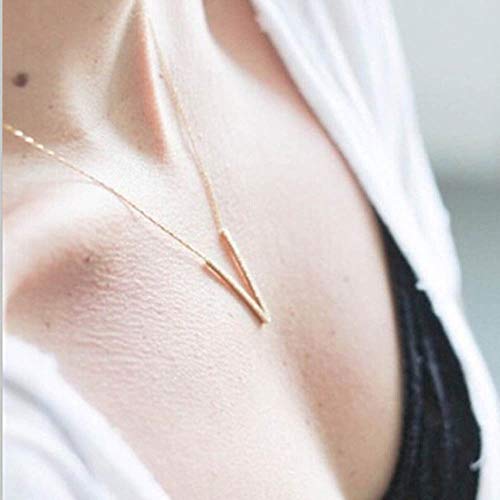 Preisvergleich Produktbild JovonoV Anhängerketten Mode Halskette Kette Schmuck für Frauen und Mädchen (Gold)