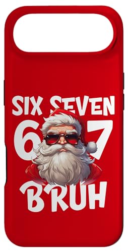 67 Six Seven Bruh Cool Christmas 6 7 Meme Men Women Kids X}zP[X iPhone Air p