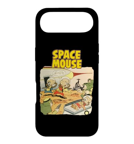 Space Mouse �r���e�[�W SF �R�~�b�N�u�b�N �A�[�g �X�}�z�P�[�X iPhone Air �p
