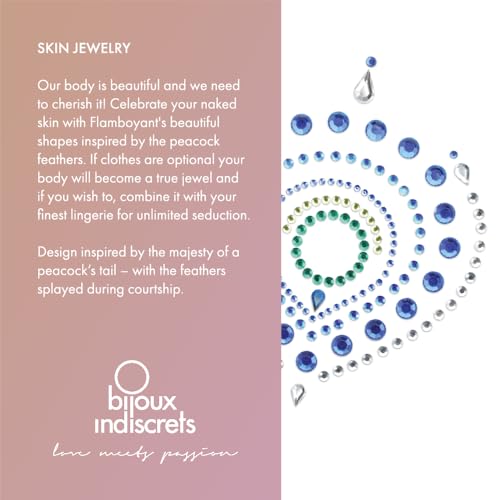 Image of Bijoux Indiscrets FLASH Pasties - Glitter Reusable Nipple Covers for Women - Self-Adhesive Body Jewelry for Any Occasion