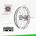 XIKOBY 1.85x14 Rear Rim Compatible with 90/100-14 3.00-14 Dirt Pit Bike Tire, 14 Inch Rim Fit for KLX125 KX85 TTR125 YZ80 RM80 Apollo 125 Taotao DB17 SR150 DR90 Motorcycle Parts (15mm Axle)