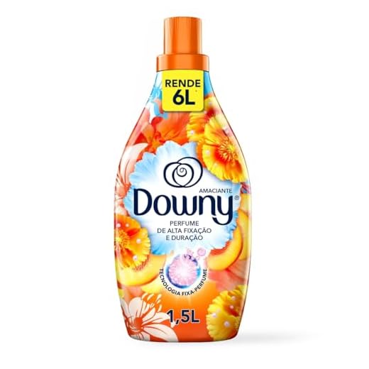 Amaciante Downy Verão Tropical 1.5L Rende 6L
