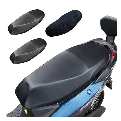 Funda de asiento de motocicleta universal antideslizante protector transpirable 2