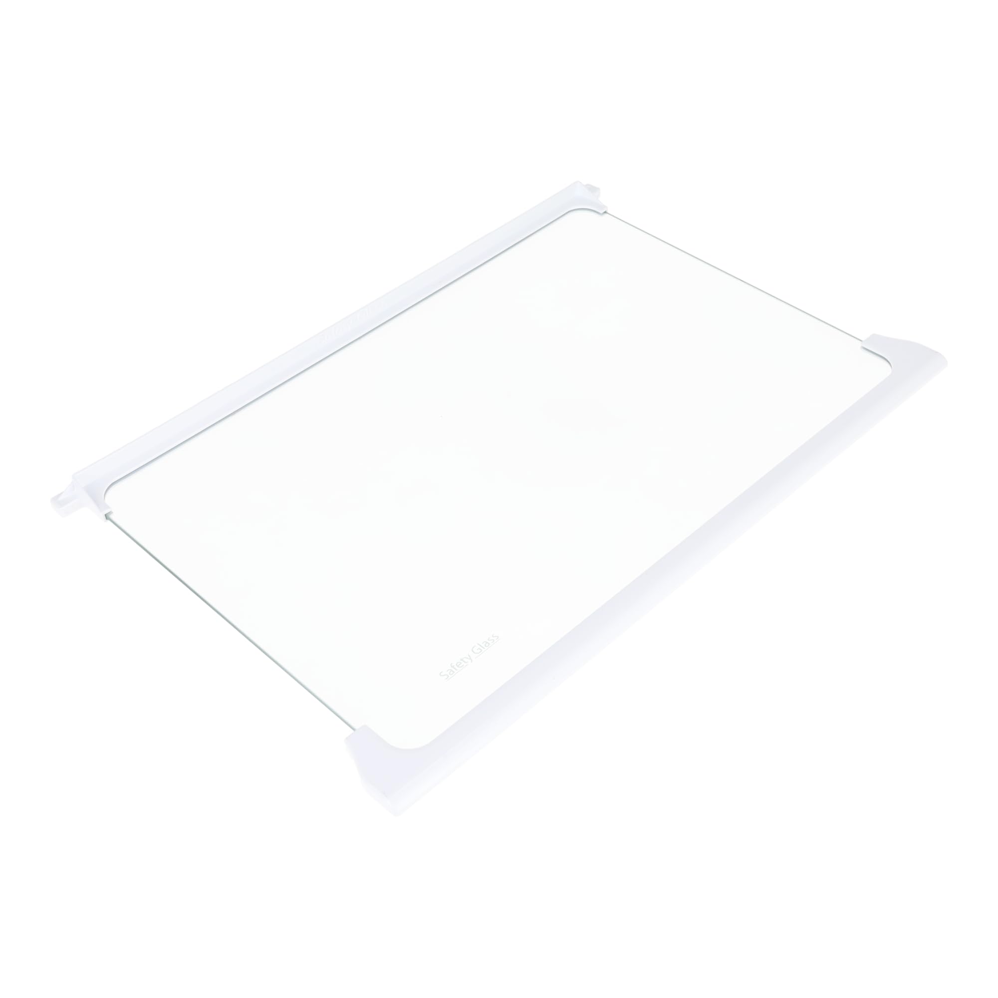 sparefixd Ripiano in vetro e bordi bianchi 451 x 302 mm per adattarsi a frigoriferi e freez Beko