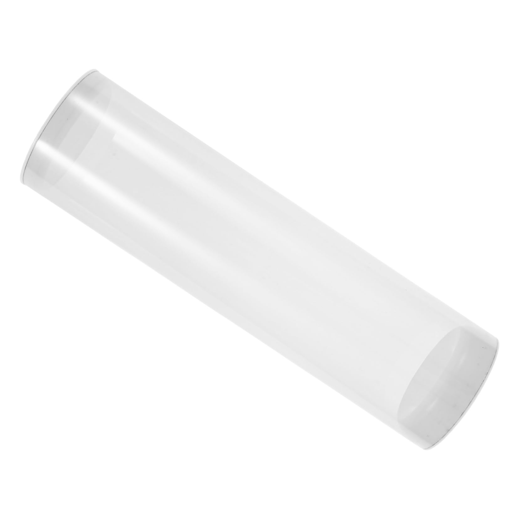 FONDOTIN Plastic Badminton Storage Tube Tennis Ball Holder Spacious Container Lid for Diy Accessories